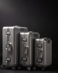 TREK Aluminum Suitcase Silver