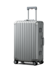 TREVA Aluminum Suitcase Silver