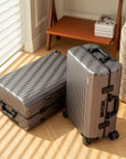 SPACE Aluminum Suitcase Gunmetal