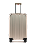 TREK Aluminum Suitcase Champagne