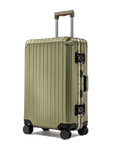 TREK Aluminum Suitcase Army Green