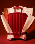 TREVA Aluminum Suitcase Red