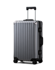TREVA Aluminum Suitcase Gunmetal