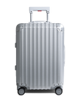 TREVA Aluminum Suitcase Silver