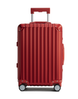 TREVA Aluminum Suitcase Red
