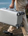 HORIZON Aluminum Suitcase Silver