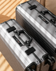 HORIZON Aluminum Suitcase Gunmetal