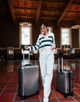 TREK Aluminum Suitcase Gunmetal