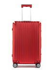 TREK Aluminum Suitcase Red
