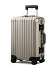 TREVA Aluminum Suitcase Champagne