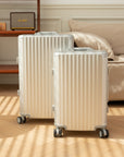 SPACE Aluminum Suitcase Silver