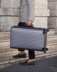 SPACE Aluminum Suitcase Gunmetal