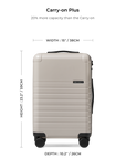 Essential Collection Suitcase Monica Sand
