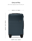 Essential Collection Suitcase Navy Blue