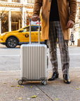 TREK Aluminum Suitcase Silver
