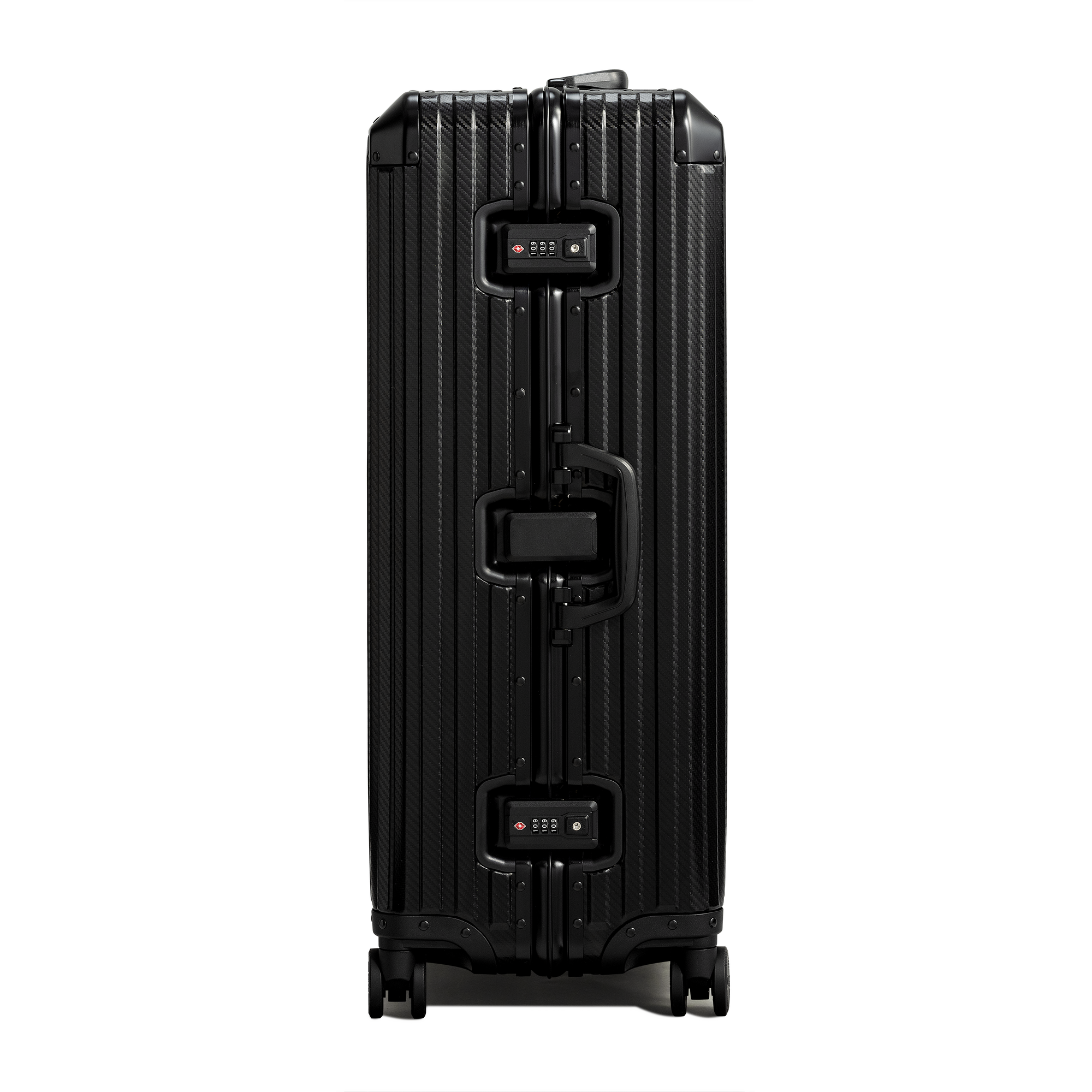TREVA Aluminum Suitcase Black