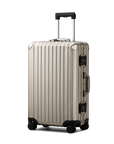TREVA Aluminum Suitcase Champagne