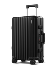SPACE Aluminum Suitcase Black