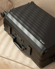 SPACE Aluminum Suitcase Black