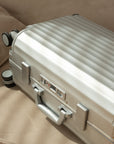 SPACE Aluminum Suitcase Silver
