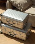 SPACE Aluminum Suitcase Silver