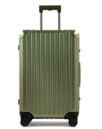 TREK Aluminum Suitcase Army Green