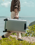 SPACE Aluminum Suitcase Gunmetal