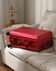 SPACE Aluminum Suitcase Red