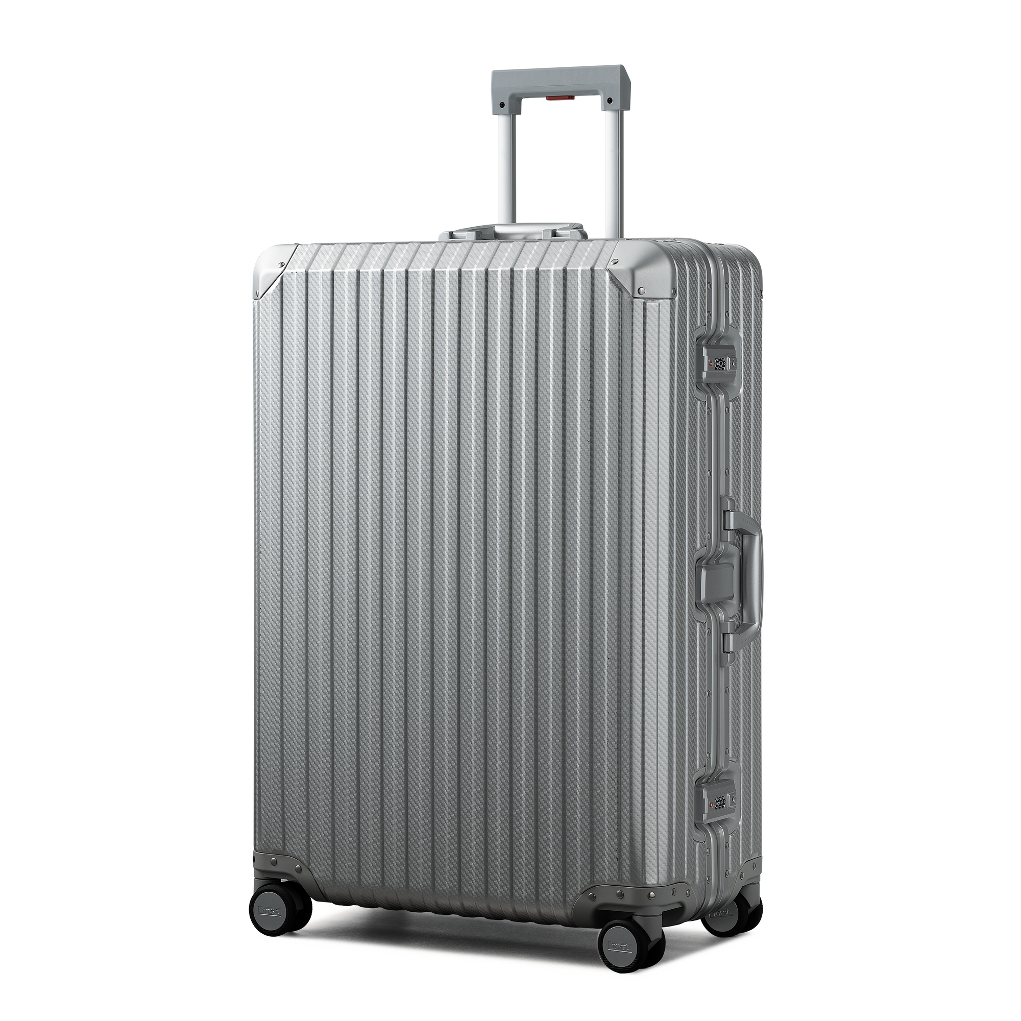 TREVA Aluminum Suitcase Silver