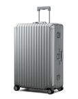 TREVA Aluminum Suitcase Silver