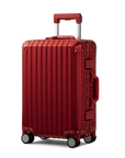 TREVA Aluminum Suitcase Red