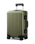 TREVA Aluminum Suitcase Army Green