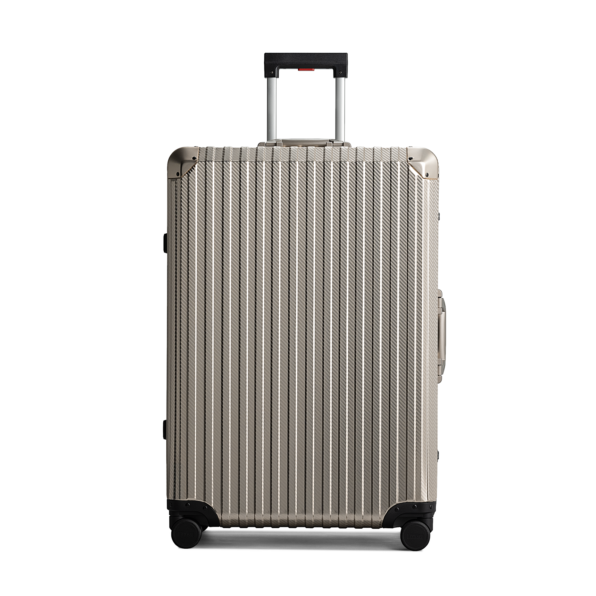 TREVA Aluminum Suitcase Champagne