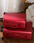 SPACE Aluminum Suitcase Red