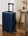 HORIZON Aluminum Suitcase Navy