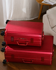 HORIZON Aluminum Suitcase Red