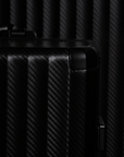 HORIZON Aluminum Suitcase Black