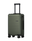 Essential Collection Suitcase Dark Olive Metallic