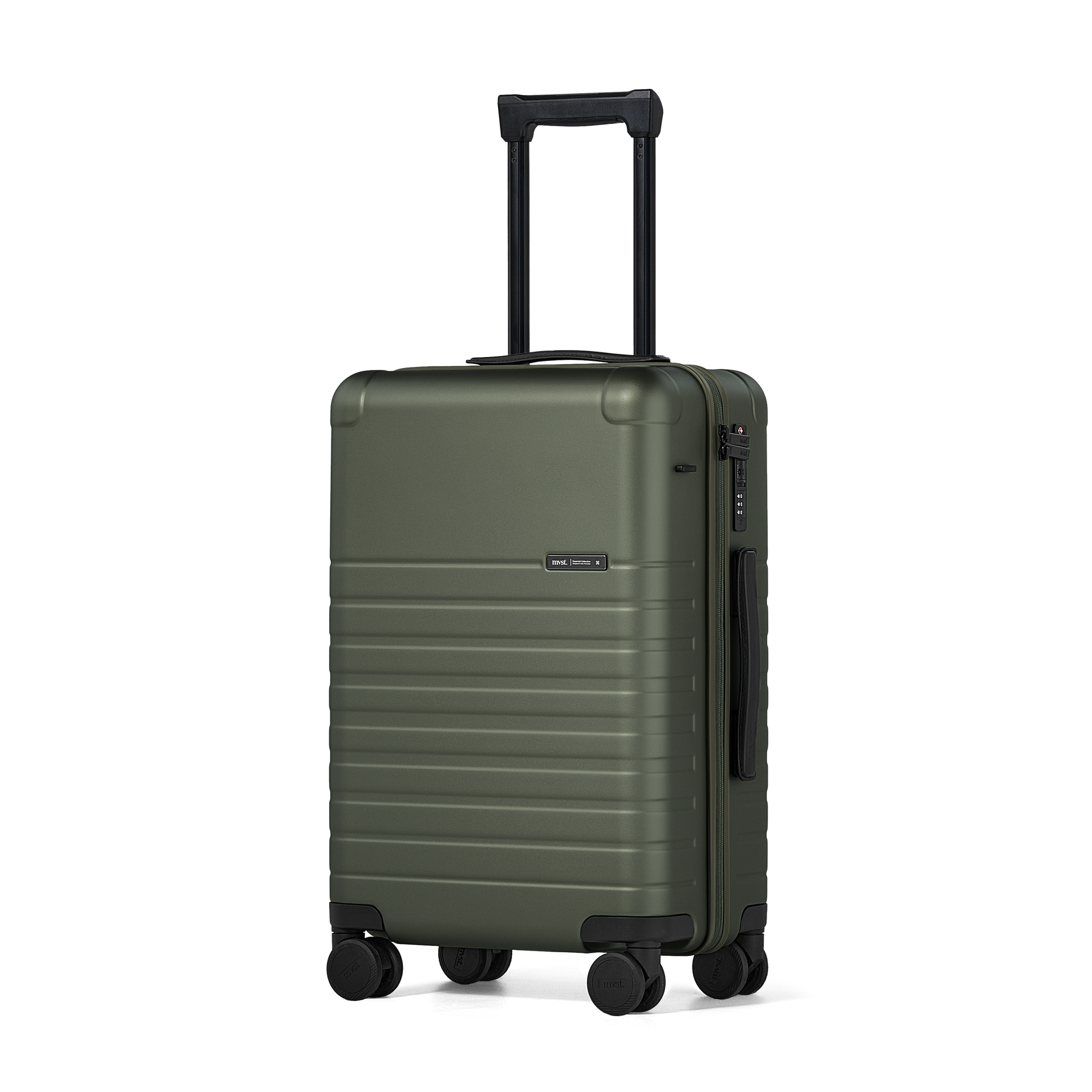 Essential Collection Suitcase Dark Olive Metallic