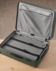 Essential Collection Suitcase Dark Olive Metallic