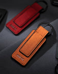Alcantara Keychain Tag