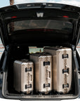 TREVA Aluminum Suitcase Champagne
