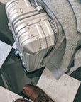 TREK Aluminum Suitcase Silver