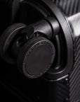 SPACE Aluminum Suitcase Black