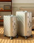 SPACE Aluminum Suitcase Silver