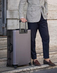 SPACE Aluminum Suitcase Gunmetal