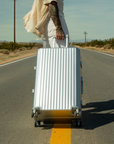SPACE Aluminum Suitcase Silver
