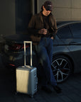 TREVA Aluminum Suitcase Silver