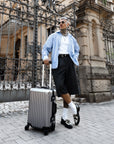 TREVA Aluminum Suitcase Gunmetal