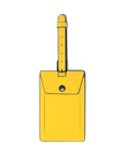 Alcantara Luggage Tag